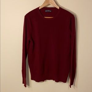 J. Crew maroon sweater